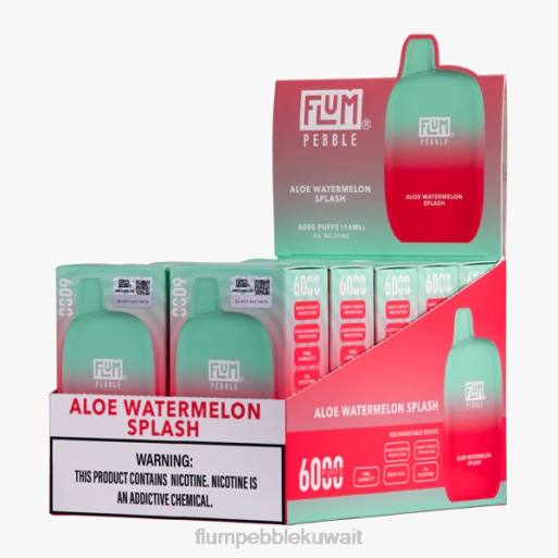 FLUM PEBBLES 6000 بخة 10 عبوات | Flum Pebble Near Me 4JTT5 دفقة البطيخ الألوة