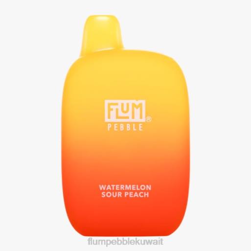 FLUM PEBBLES 6000 نفث | Flum Pebble Nicotine Percentage 4JTT86 البطيخ الخوخ الحامض