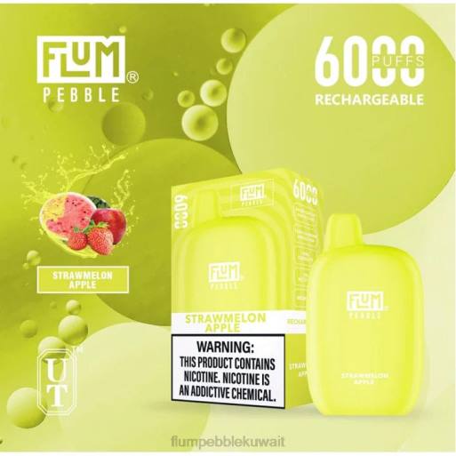 FLUM PEBBLES 6000 نفث | Flum Pebble Vape Flavors 4JTT78 تفاحة الفراولة