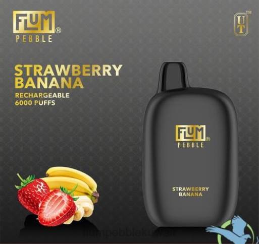 FLUM PEBBLES 6000 نفث | Flum Pebble Vape Price 4JTT70 الموز بالفراولة