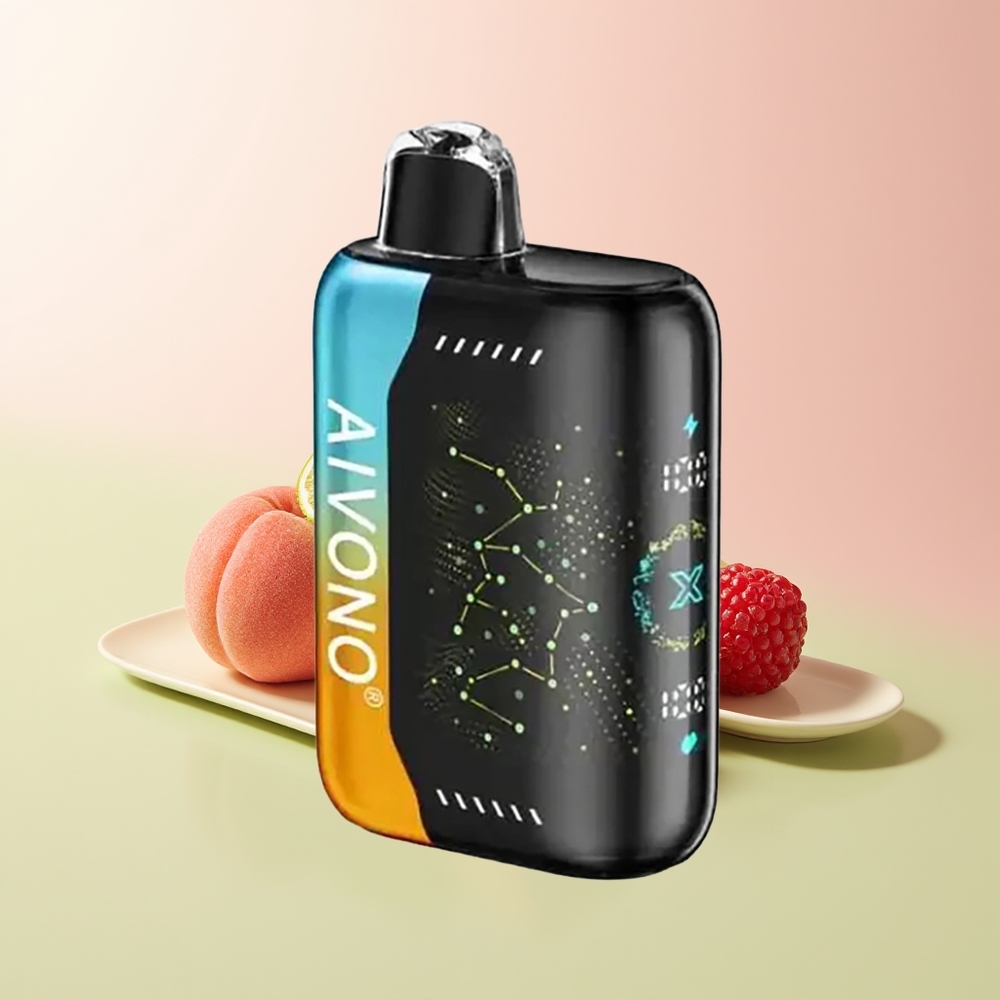 Aivono Aim Boom 25000 توت العليق الخوخ الليمون مع شبكة 1.2 أوم