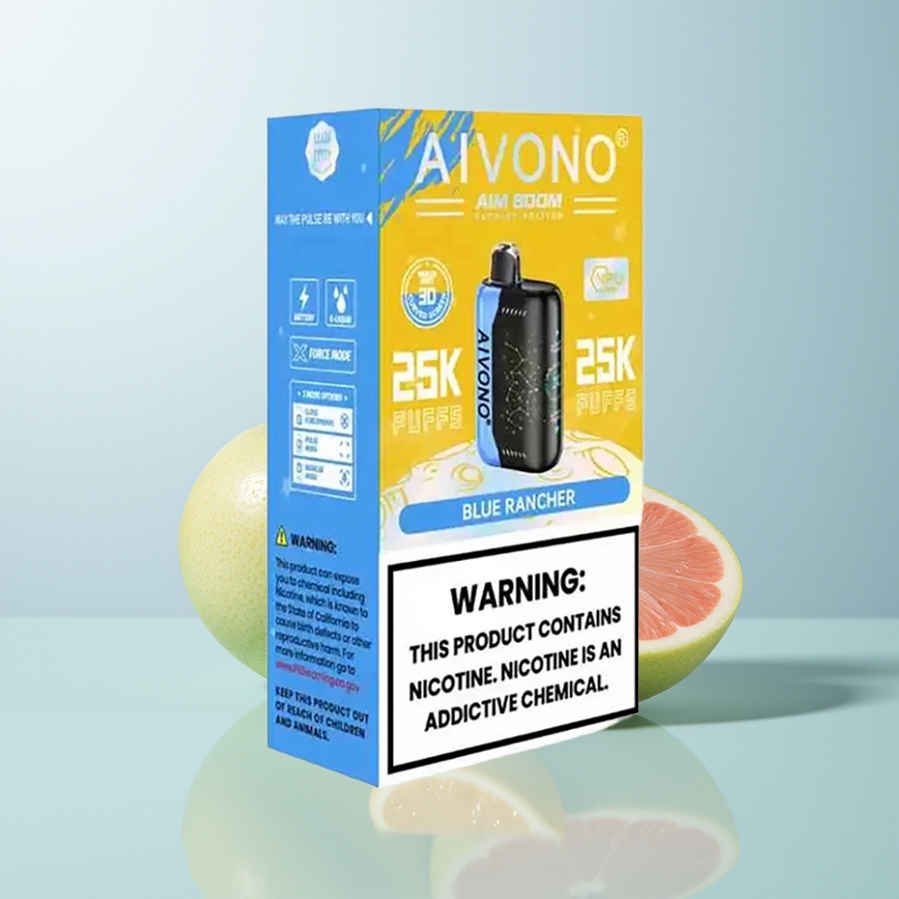 Aivono Aim Boom 25000 الراعب الأزرق بسعة 28 مل