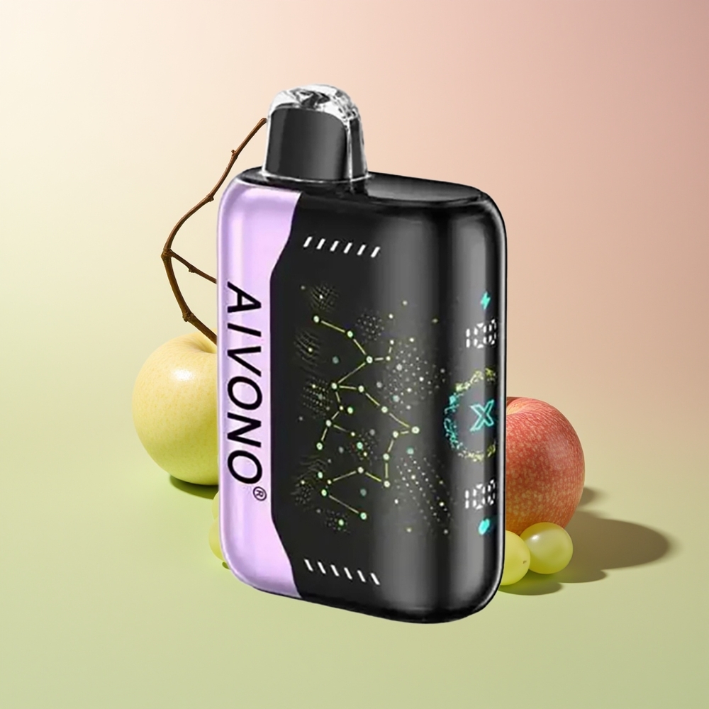 Aivono Aim Boom 25000 تفاحة العنب الخضراء مع شحن نوع-سي