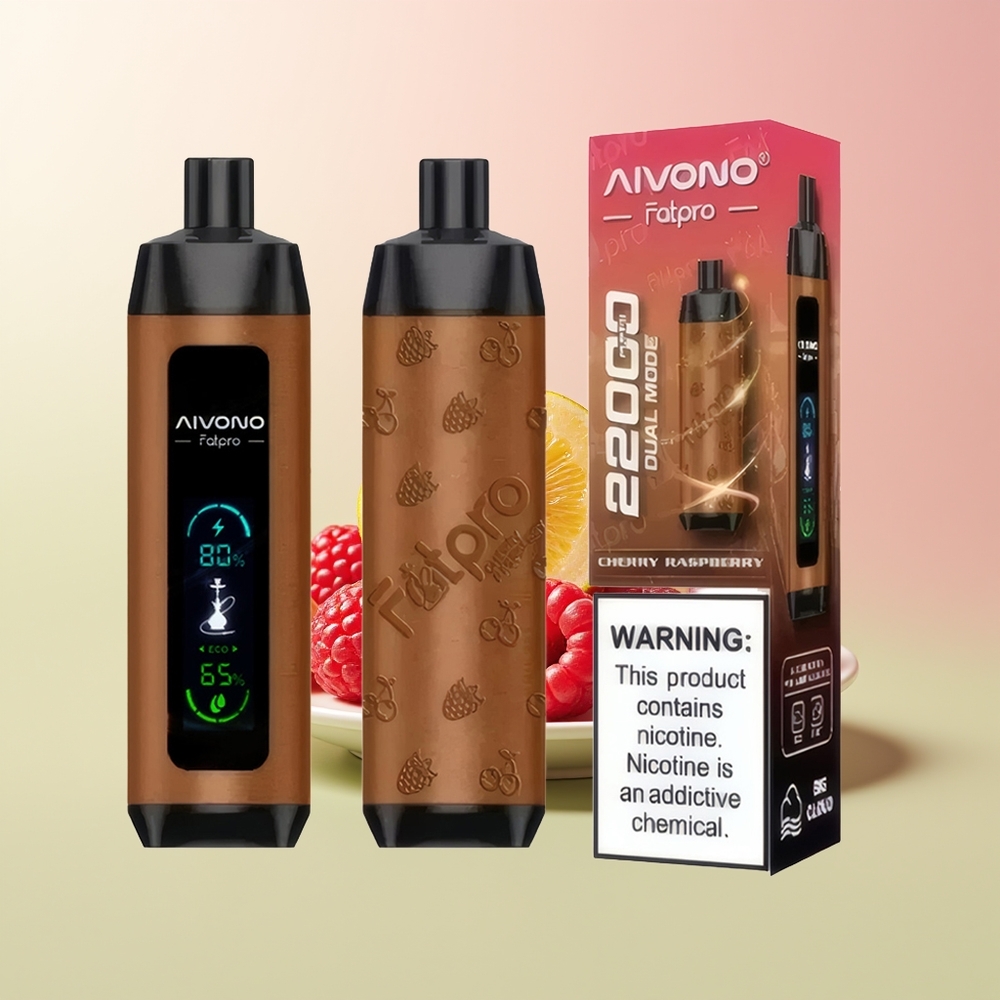 Aivono Aim Fatpro 22000 كرز توت العليق 0.6 أوم