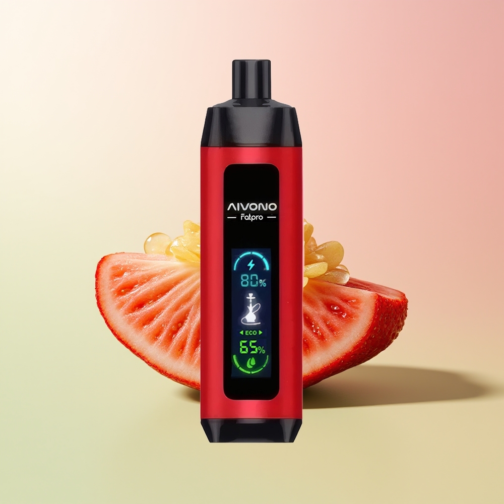 Aivono Aim Fatpro 22000 لكمة الفراولة بنسبة 3% نيكوتين