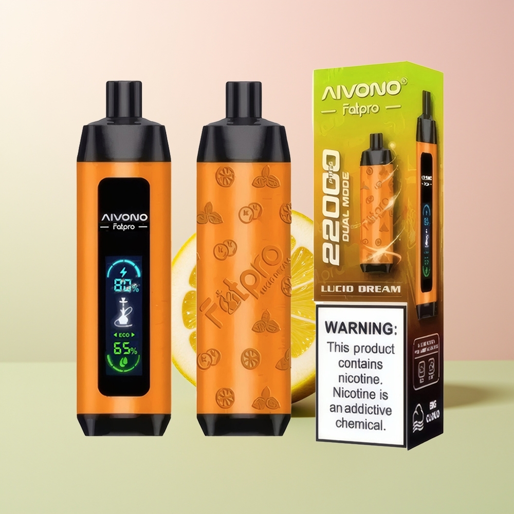 Aivono Aim Fatpro 22000 حلم صافي بنكهات طبيعية وصناعية