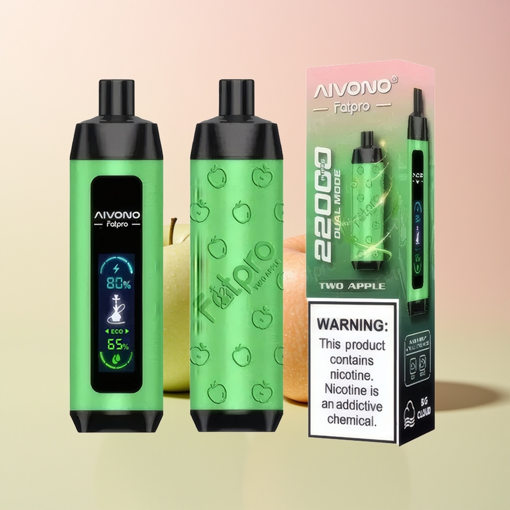 Aivono Aim Fatpro 22000 تفاحتين بالجلسرين النباتي
