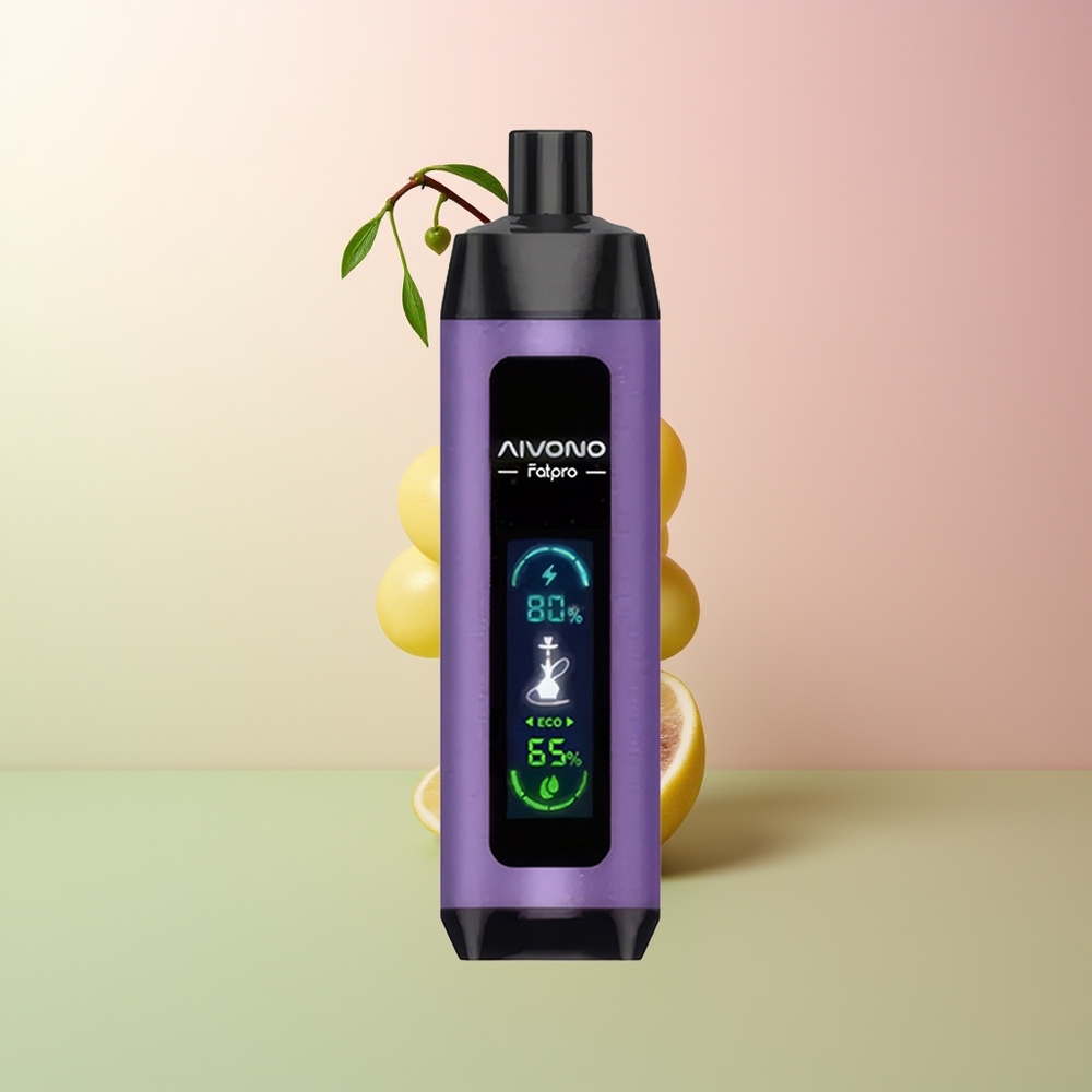 Aivono Aim Fatpro 22000 نعناع العنب بالنيكوتين 5%