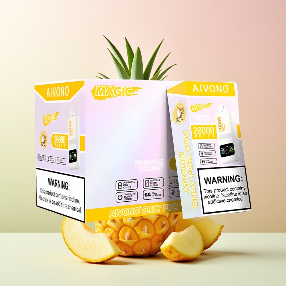 Aivono Aim Magic 20000 أناناس جوز الهند مع شريحة مزدوجة