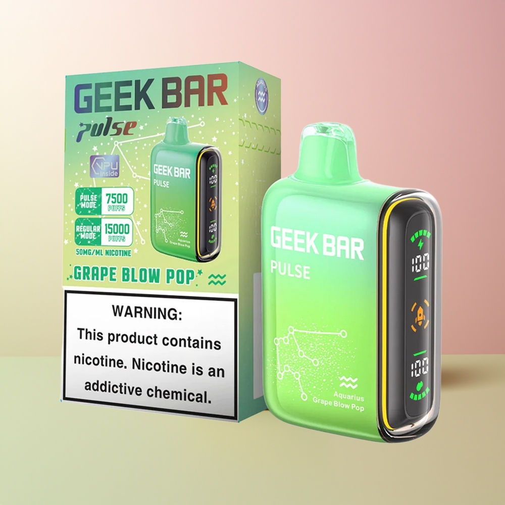 GEEK BAR Pulse 15000 جيك بار بولس إيديون زودياك بسعة 16 مل
