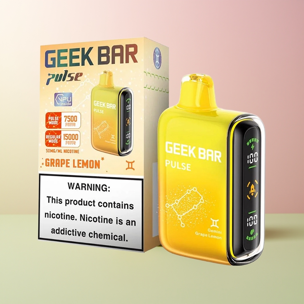 GEEK BAR Pulse 15000 جيك بار بولس إيديون زودياك بسعة 16 مل