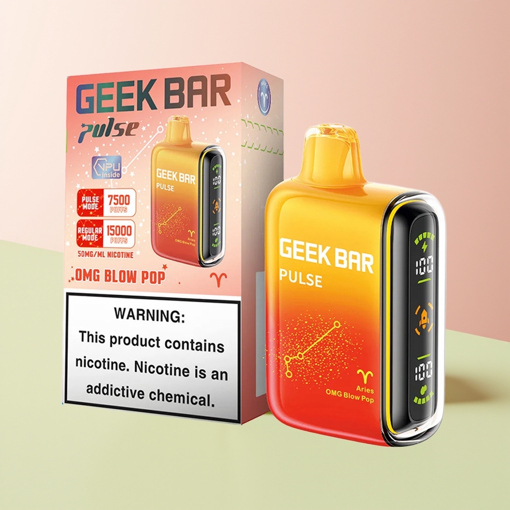GEEK BAR Pulse 15000 جيك بار بولس إيديون زودياك بسعة 16 مل