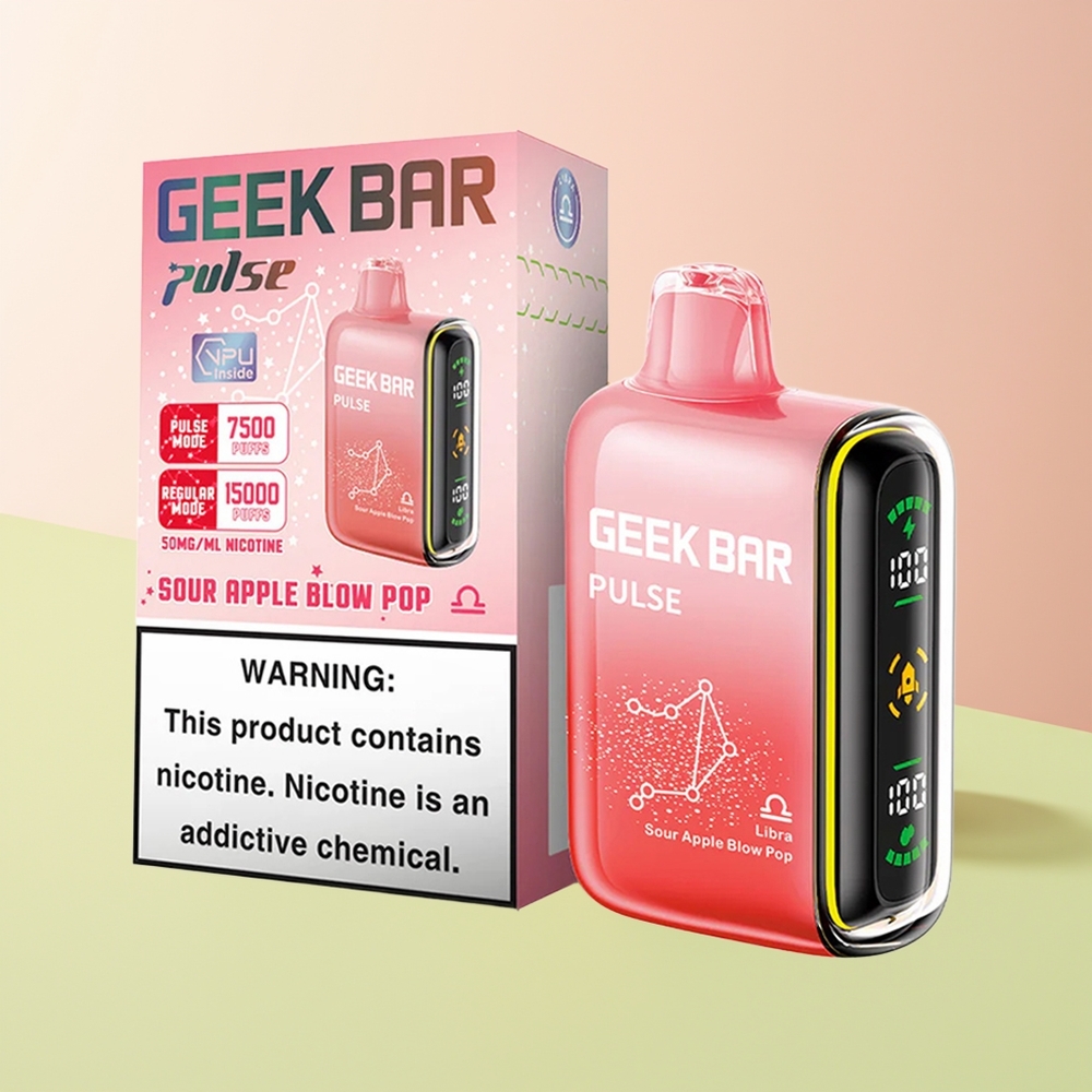 GEEK BAR Pulse 15000 جيك بار بولس إيديون زودياك بسعة 16 مل
