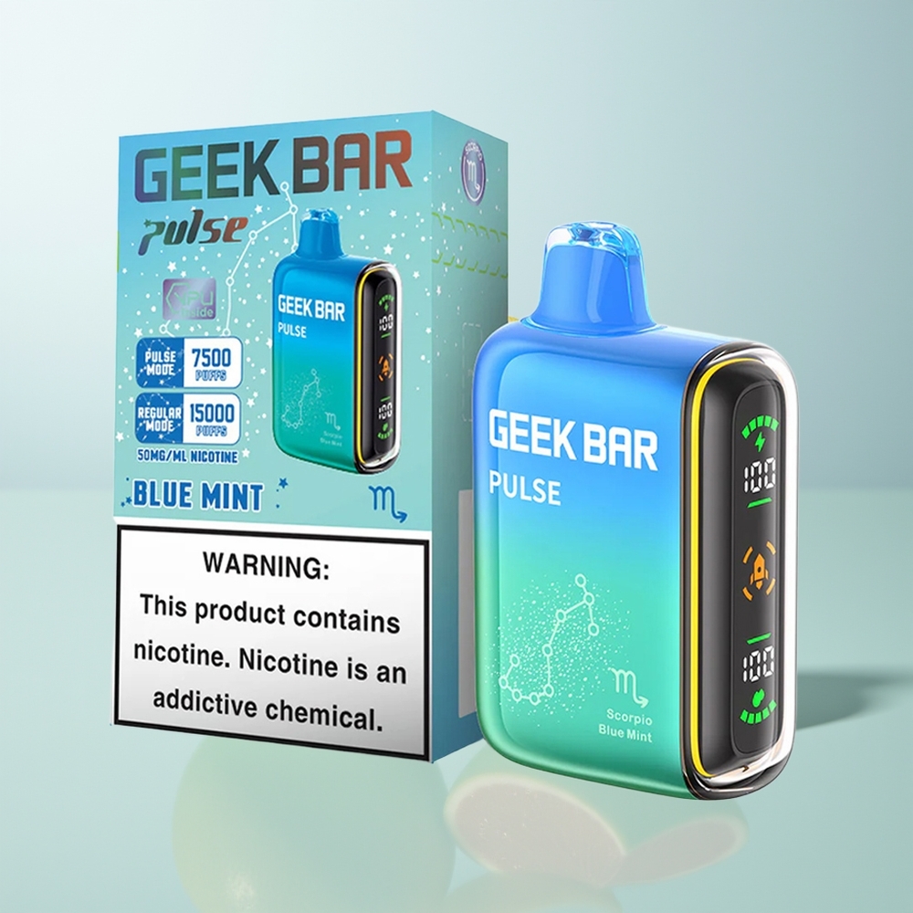 GEEK BAR Pulse 15000 جيك بار بولس إيديون زودياك بسعة 16 مل