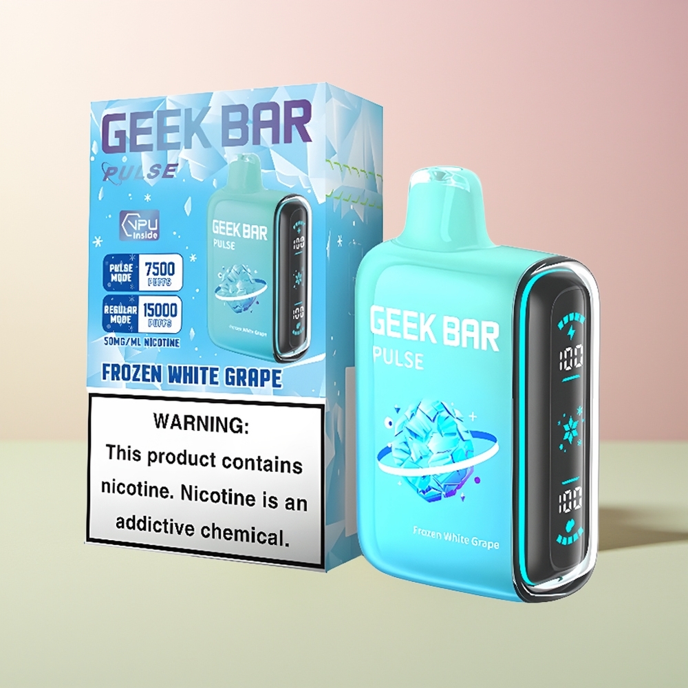 GEEK BAR Pulse 15000 الجليدية إصدار مع سعة سائل ١٦ مل
