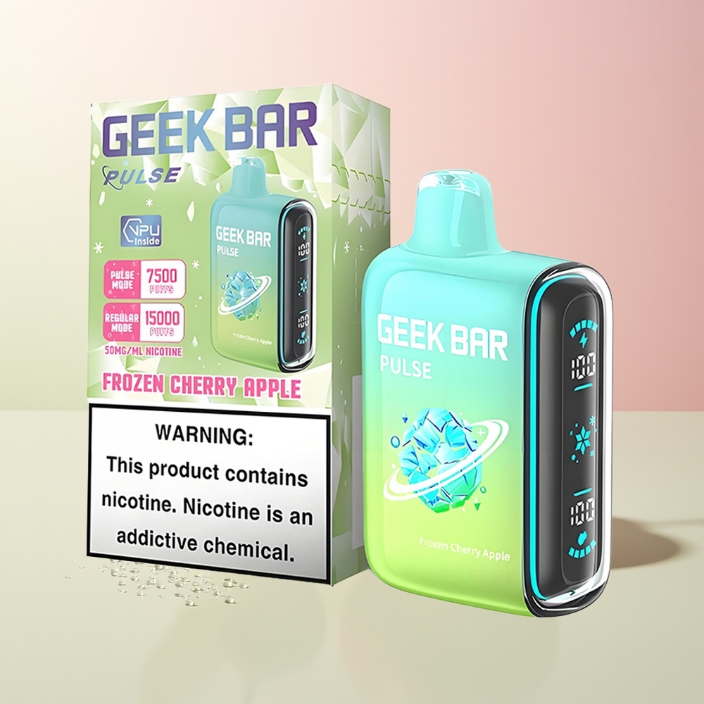 GEEK BAR Pulse 15000 الجليدية إصدار مع سعة سائل ١٦ مل