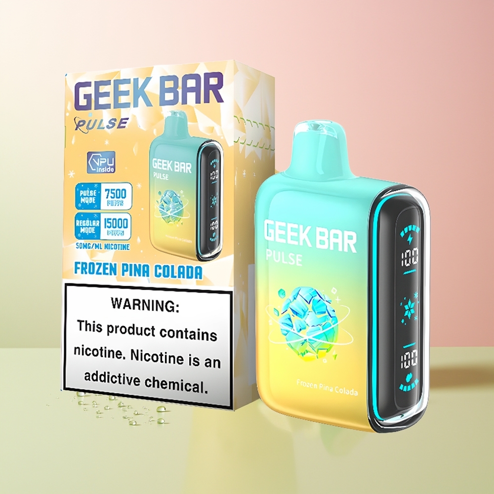 GEEK BAR Pulse 15000 الجليدية إصدار مع سعة سائل ١٦ مل