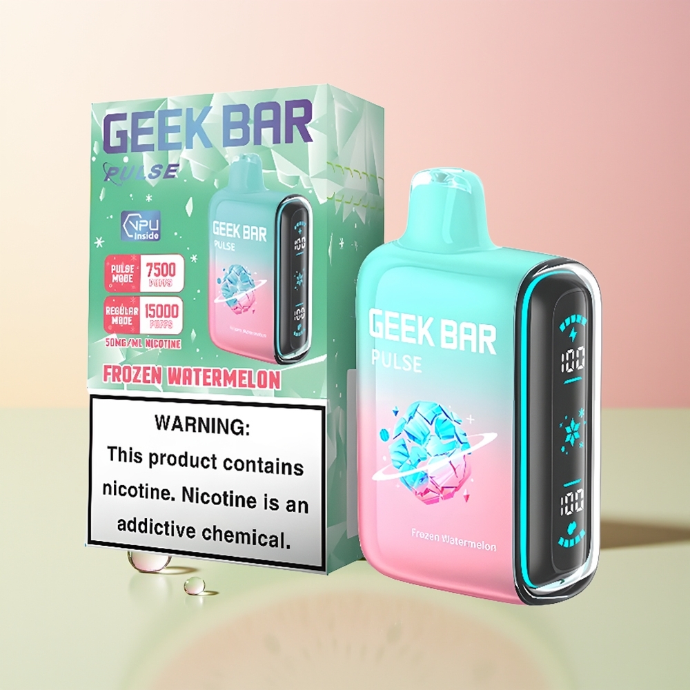 GEEK BAR Pulse 15000 الجليدية إصدار مع سعة سائل ١٦ مل