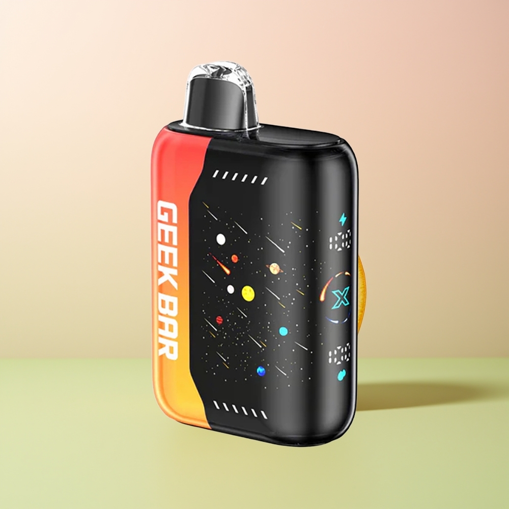 GEEK BAR Pulse X 25000 جيك بار بولس أكس - إدیشن النيزك مع شاشة منحنية ثلاثية الأبعاد