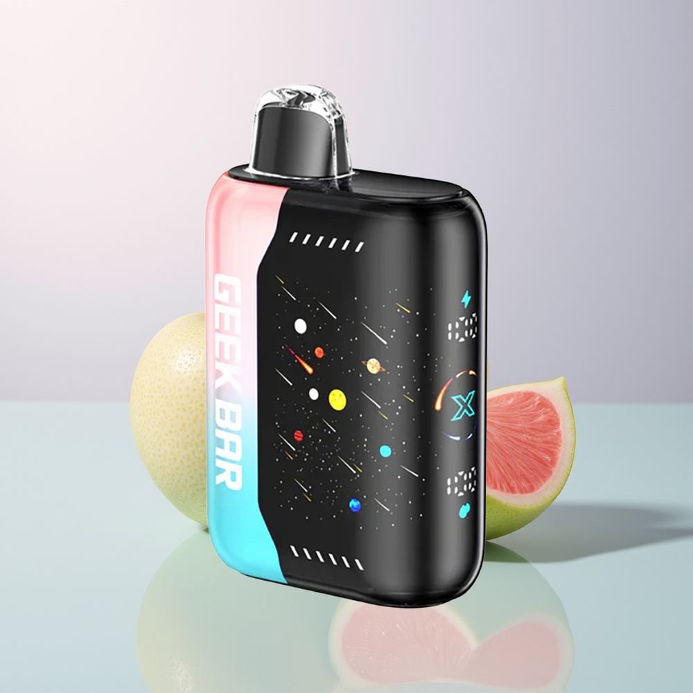 GEEK BAR Pulse X 25000 جيك بار بولس أكس - إدیشن النيزك مع شاشة منحنية ثلاثية الأبعاد