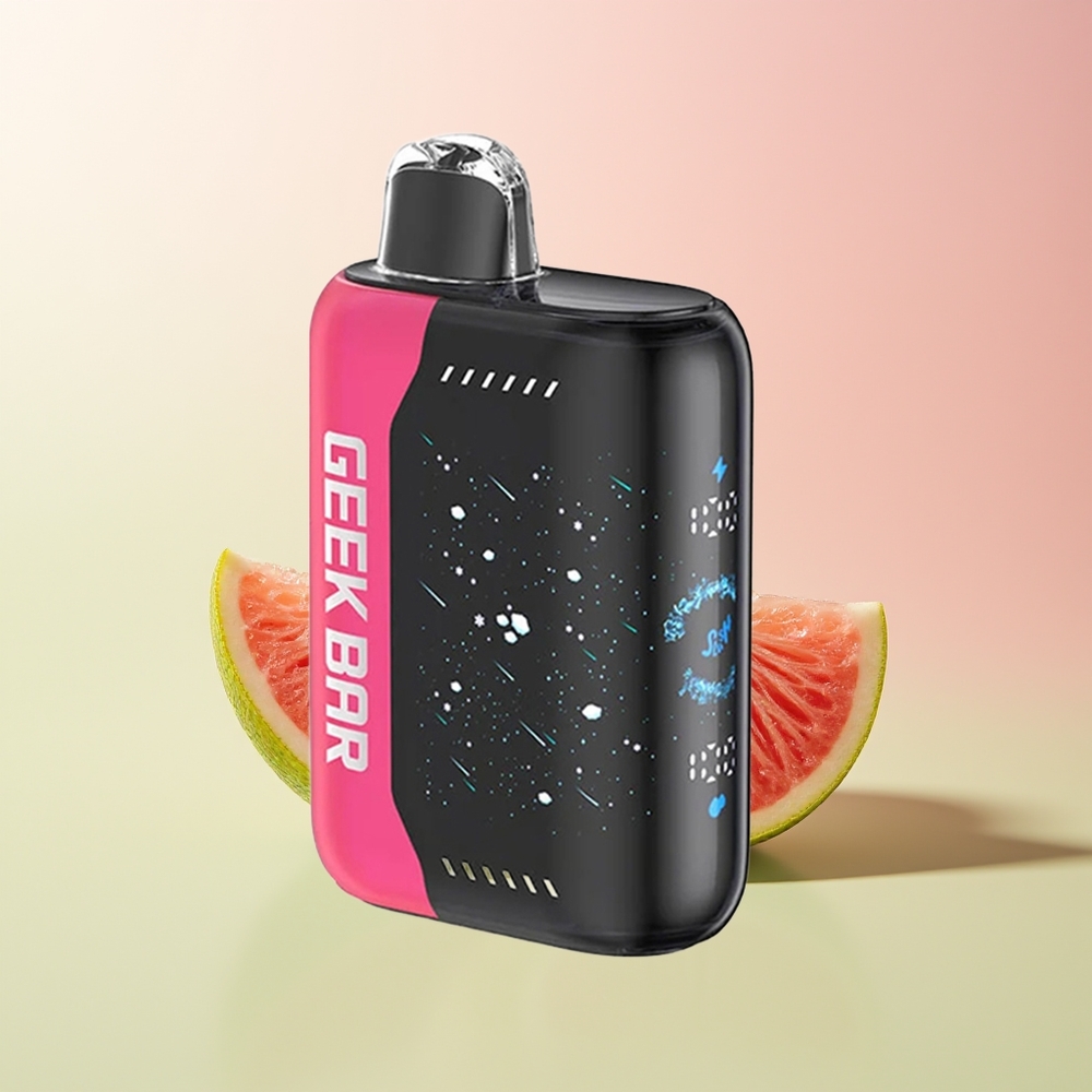 GEEK BAR Pulse X 25000 جيك بار بولس إكس إيديشن سلوش مع شاشة منحنية ثلاثية الأبعاد