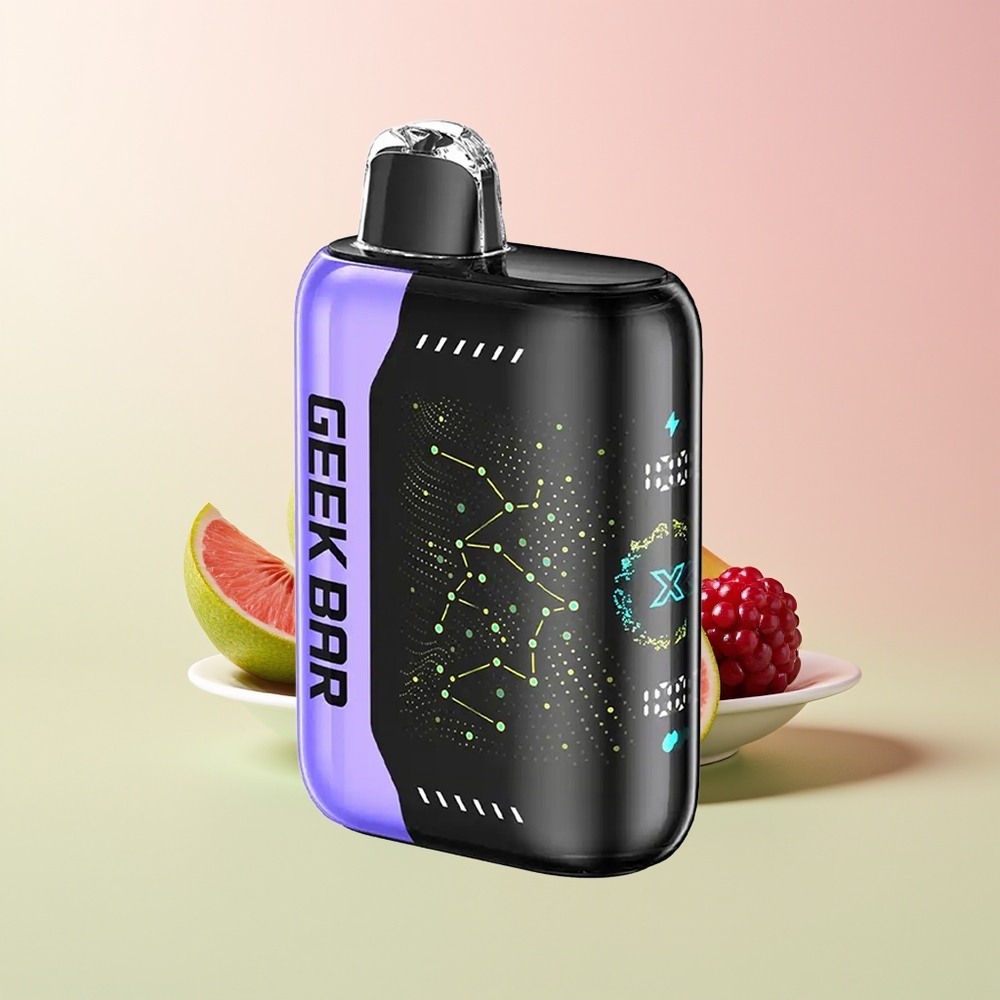 GEEK BAR Pulse X 25000 جيك بار بولس اكس مع شاشة منحنية ثلاثية الأبعاد