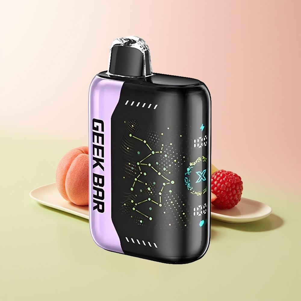 GEEK BAR Pulse X 25000 جيك بار بولس اكس مع شاشة منحنية ثلاثية الأبعاد