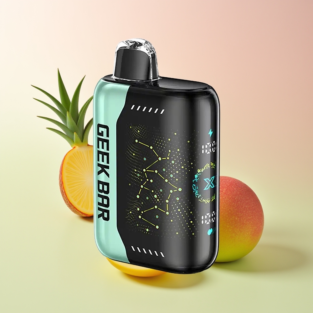 GEEK BAR Pulse X 25000 جيك بار بولس اكس مع شاشة منحنية ثلاثية الأبعاد