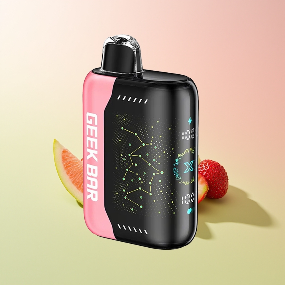 GEEK BAR Pulse X 25000 جيك بار بولس اكس مع شاشة منحنية ثلاثية الأبعاد