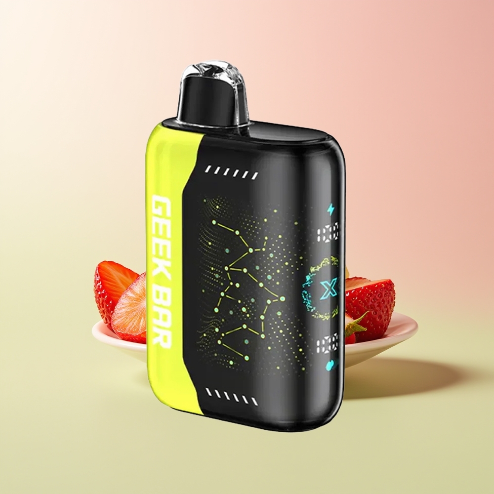 GEEK BAR Pulse X 25000 جيك بار بولس اكس مع شاشة منحنية ثلاثية الأبعاد