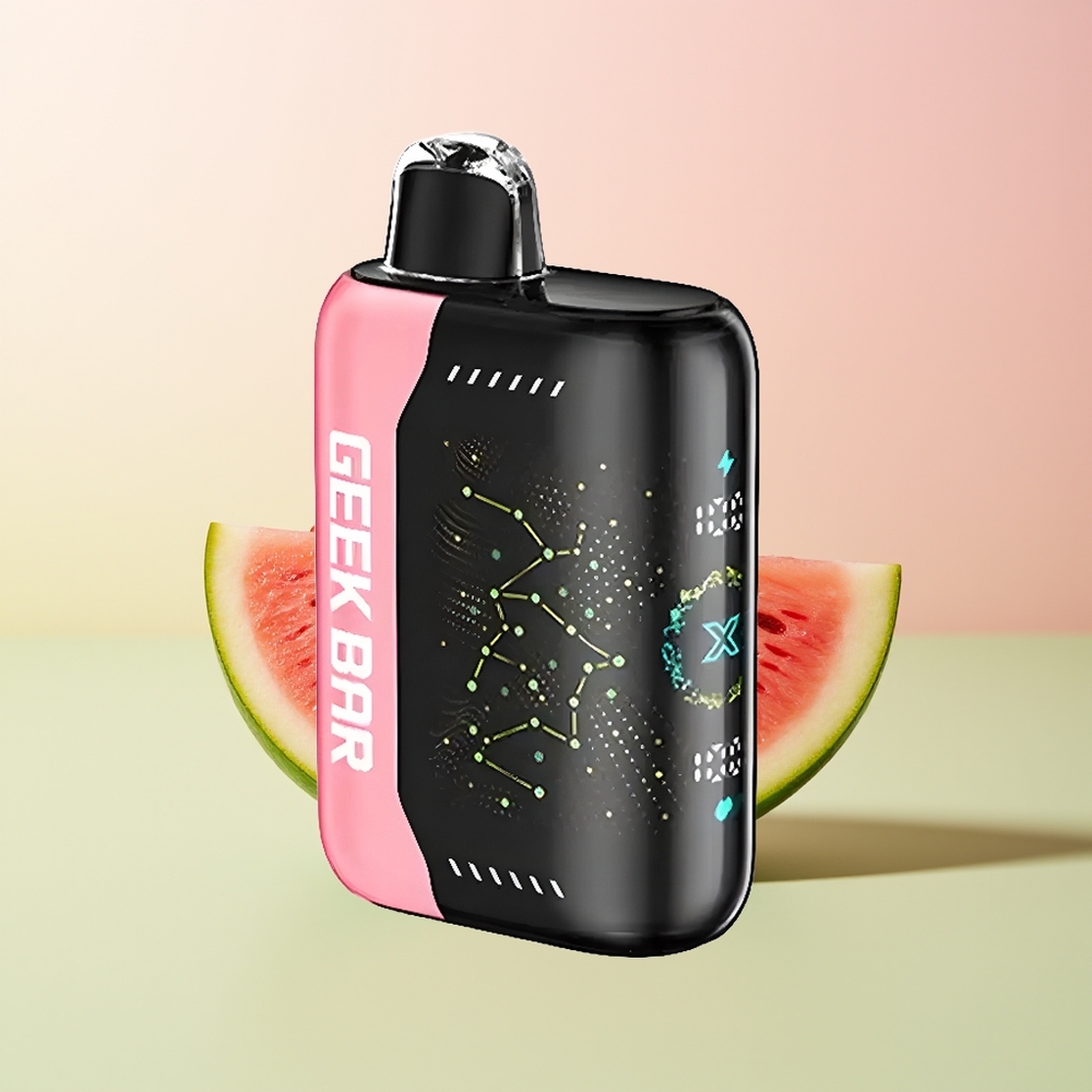 GEEK BAR Pulse X 25000 جيك بار بولس اكس مع شاشة منحنية ثلاثية الأبعاد