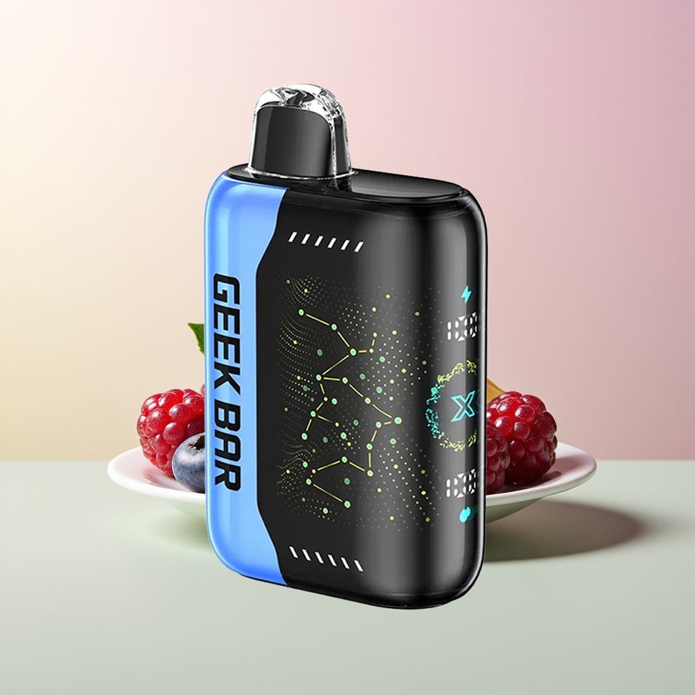 GEEK BAR Pulse X 25000 جيك بار بولس اكس مع شاشة منحنية ثلاثية الأبعاد