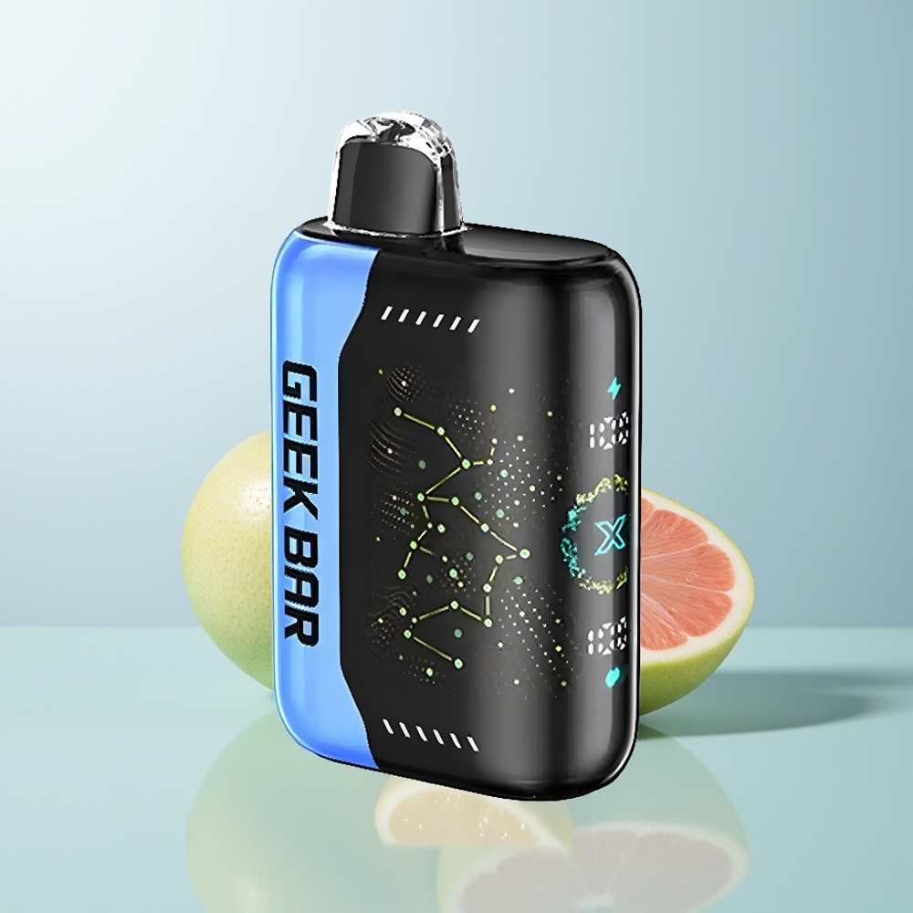 GEEK BAR Pulse X 25000 جيك بار بولس اكس مع شاشة منحنية ثلاثية الأبعاد