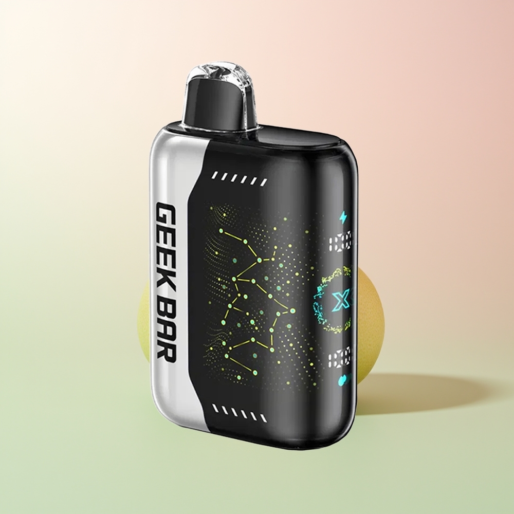 GEEK BAR Pulse X 25000 جيك بار بولس اكس مع شاشة منحنية ثلاثية الأبعاد