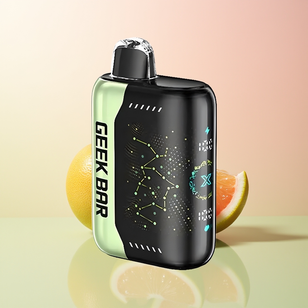 GEEK BAR Pulse X 25000 جيك بار بولس اكس مع شاشة منحنية ثلاثية الأبعاد