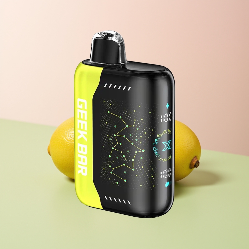 GEEK BAR Pulse X 25000 جيك بار بولس اكس مع شاشة منحنية ثلاثية الأبعاد