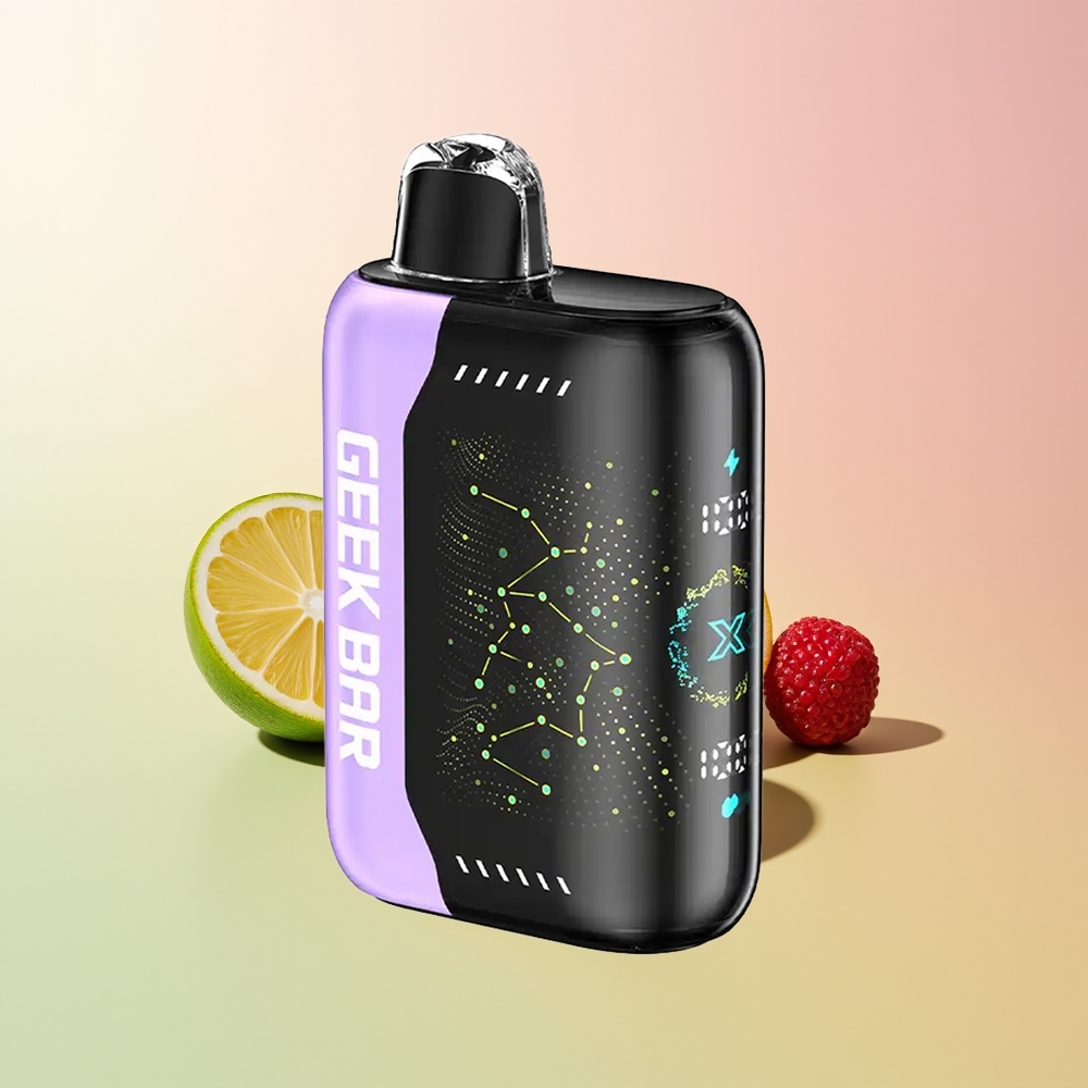 GEEK BAR Pulse X 25000 جيك بار بولس اكس مع شاشة منحنية ثلاثية الأبعاد