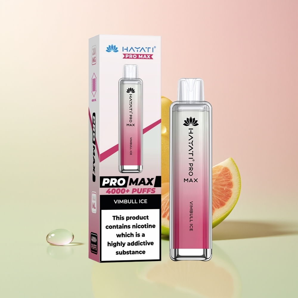 Hayati Pro Max 4000 فيمبول آيس مزدوج 1.1 أوم ميش