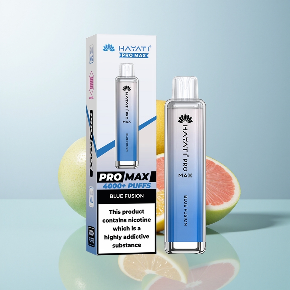 Hayati Pro Max 4000 الاندماج الأزرق البلوري