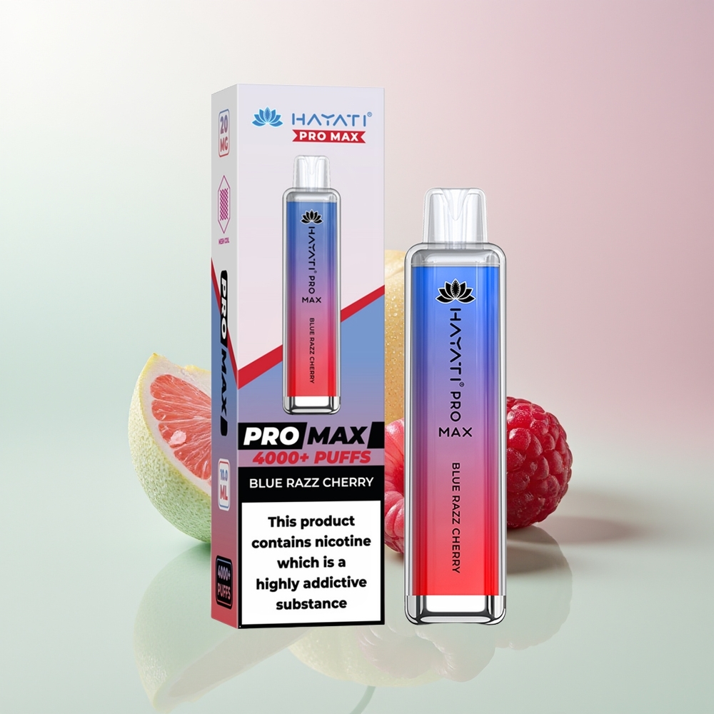 Hayati Pro Max 4000 كرز التوت الأزرق المتبلور