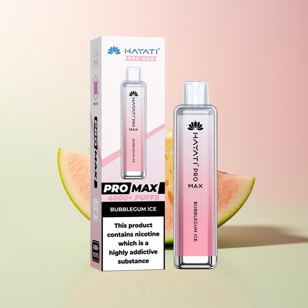 Hayati Pro Max 4000 علكة ثلج برو بلور