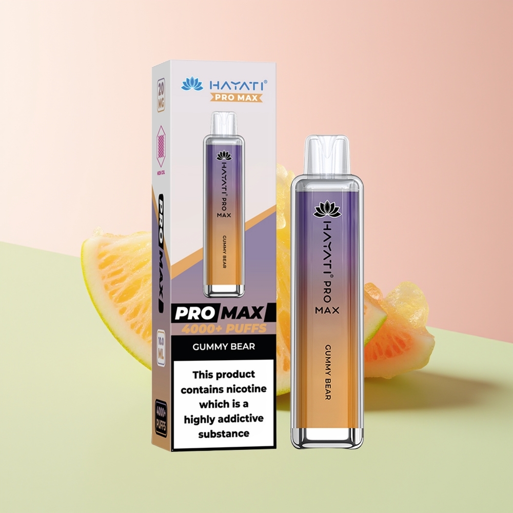 Hayati Pro Max 4000 حلوى الدب الكهربائية بلوريّة