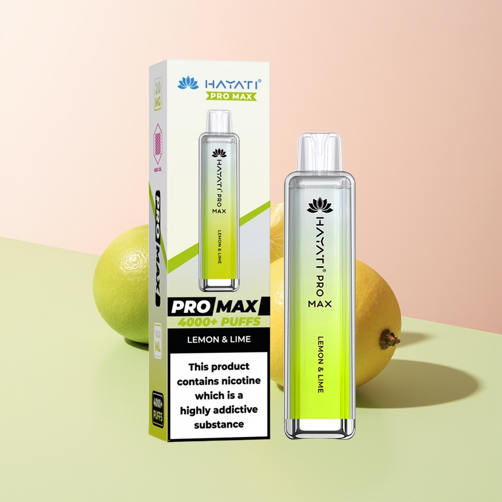 Hayati Pro Max 4000 ليمون & لايم مع بطارية قوية