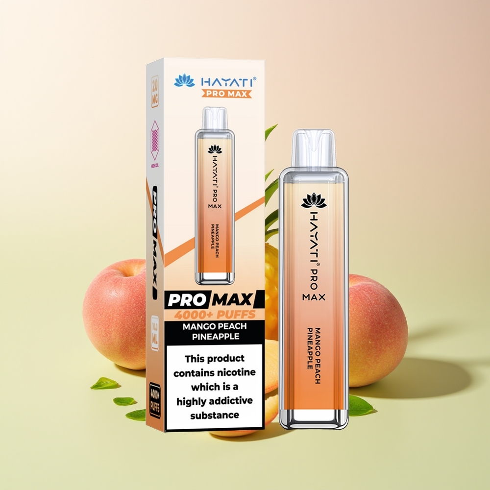 Hayati Pro Max 4000 مانجو خوخ أناناس بلورة