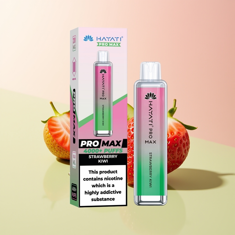 Hayati Pro Max 4000 فراولة كيوي بلورية