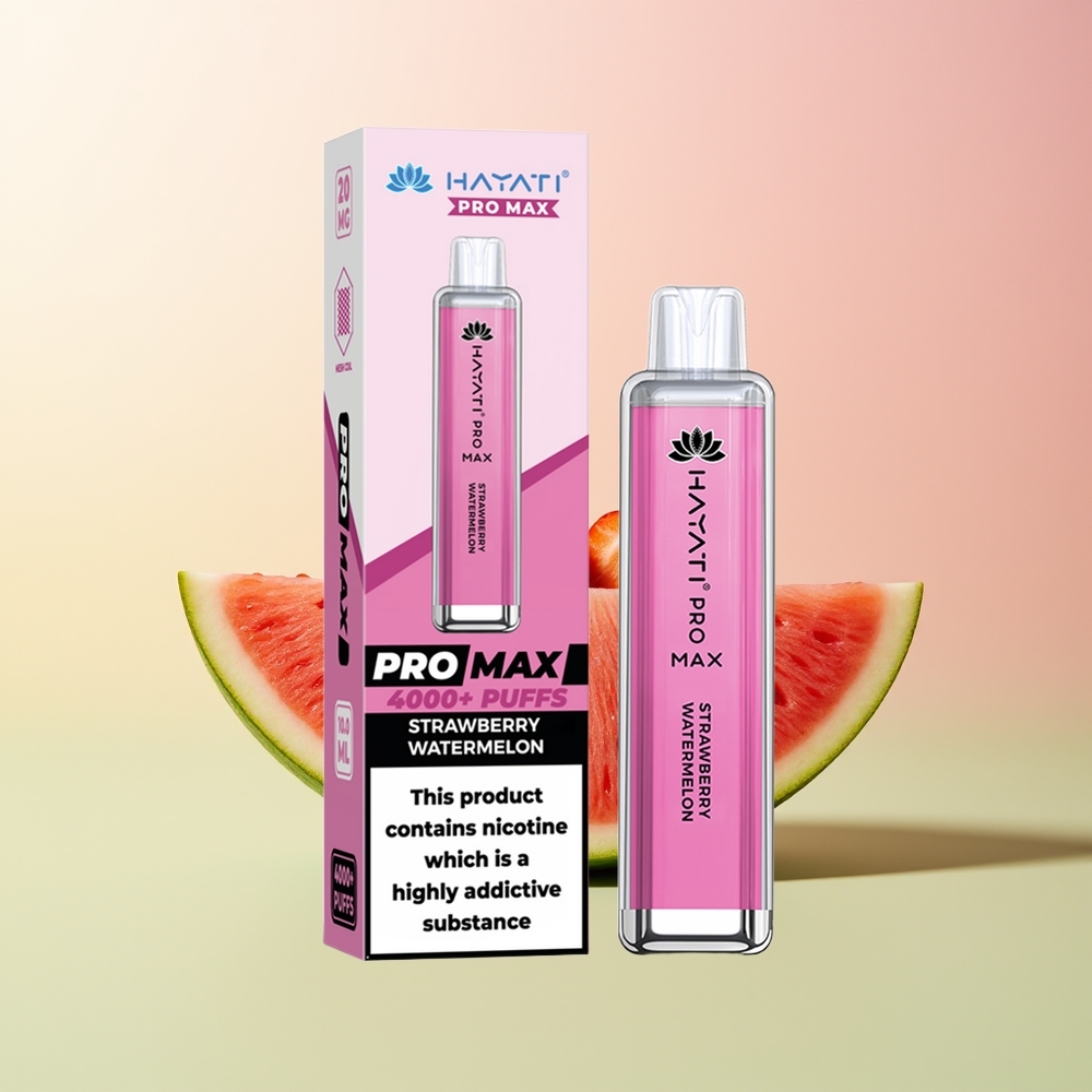 Hayati Pro Max 4000 فراولة بطيخ بلورية