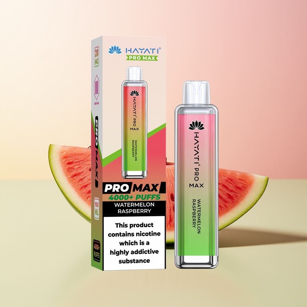 Hayati Pro Max 4000 بطيخ توت العليق بلوري