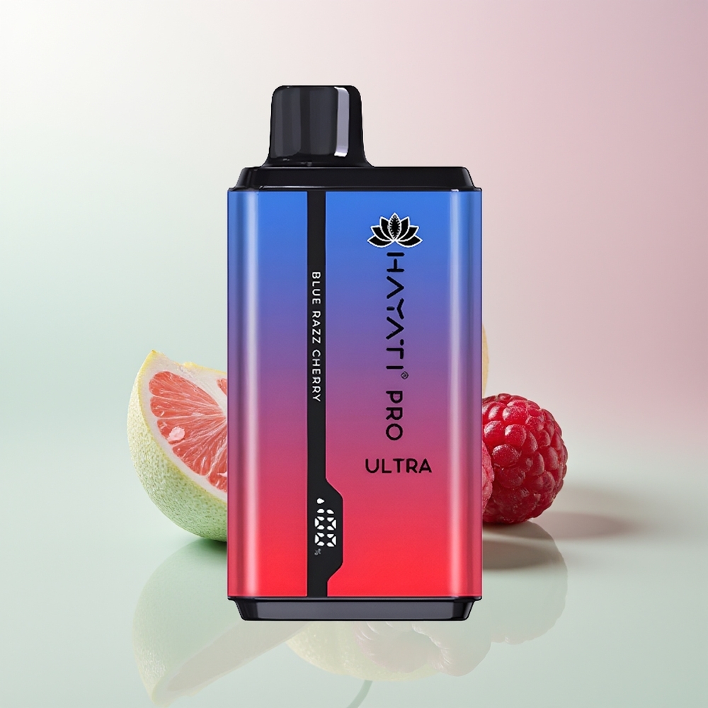 Hayati Pro Ultra 15000 الكرز الأزرق الغازي 2 12مل