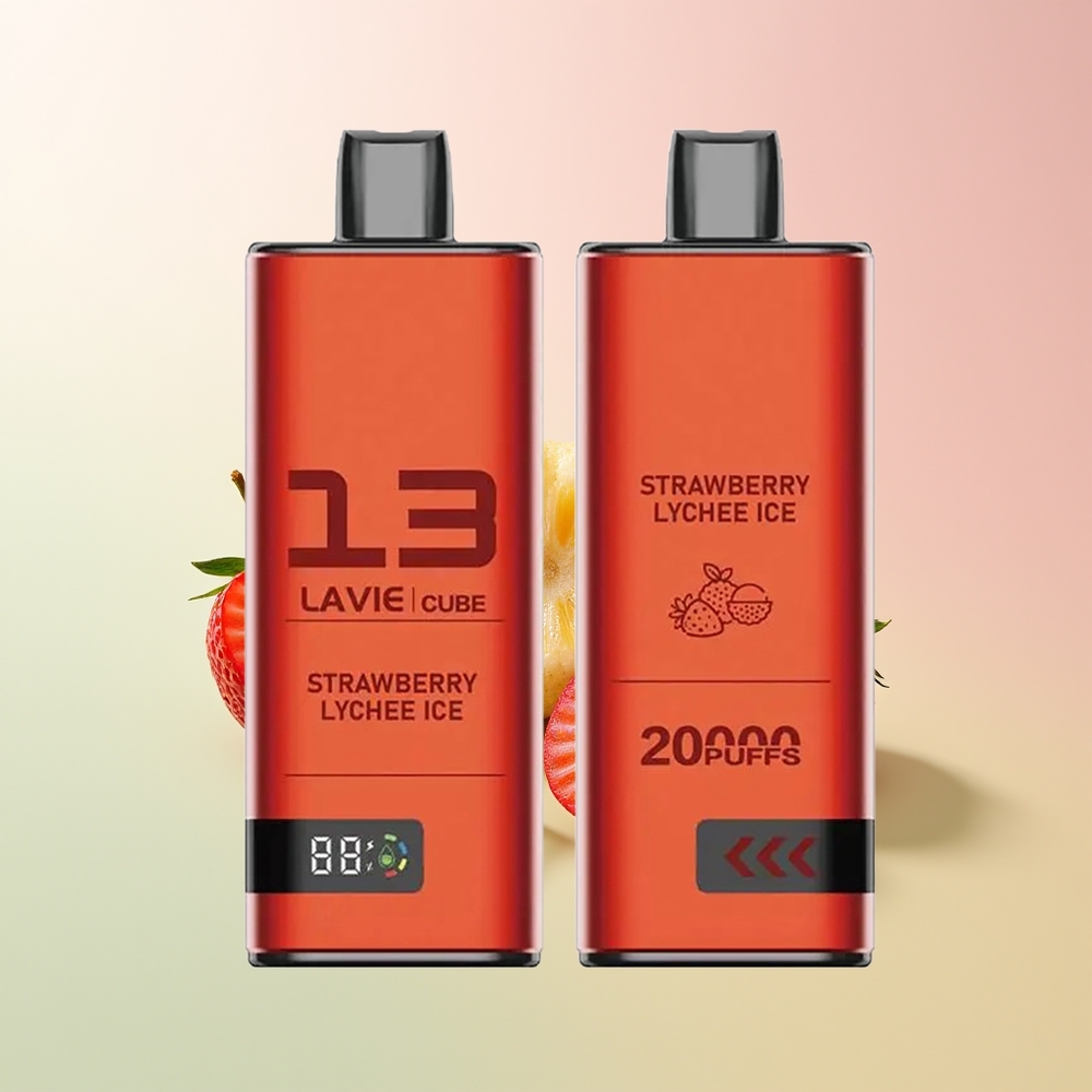 Lavie Cube 20000 فراولة ليتشي آيس 28مل