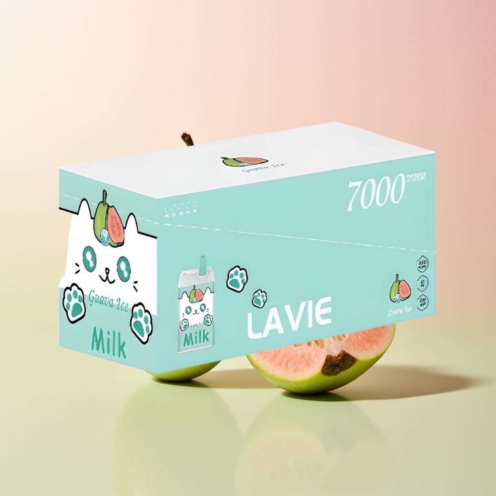 Lavie Milk 7000 جوافة جليدية بسعة 16 مل